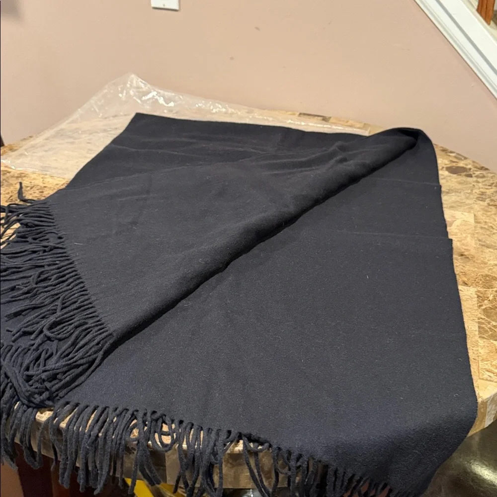 Williams Sonoma Home Cashmere 50” x 65” Throw with Fringe
